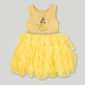Toddler Girls' Belle Sleeveless Tutu Dress